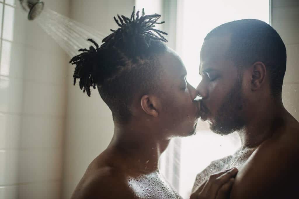 picture of black gay couple showing black gay love
