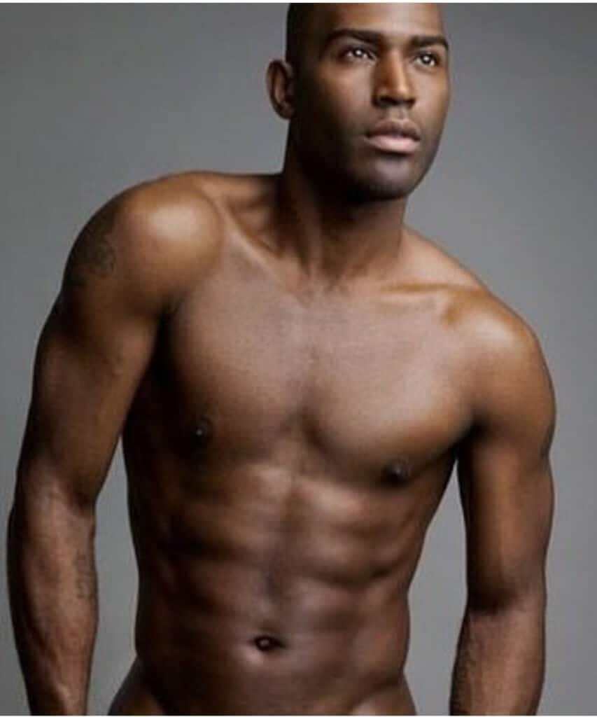Karama Brown is a sexy black gay guy who you find on pretty much on any list of hot gay men
