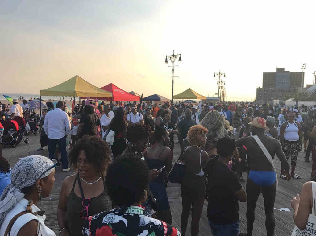 pride at the beach 2019 staple event of NYC Black Pride
