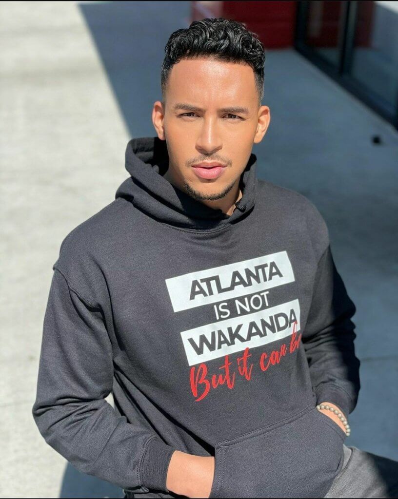 hot gay man of color, Antonio Brown.  He's one of the few openly gay politicians in the state of Georgia