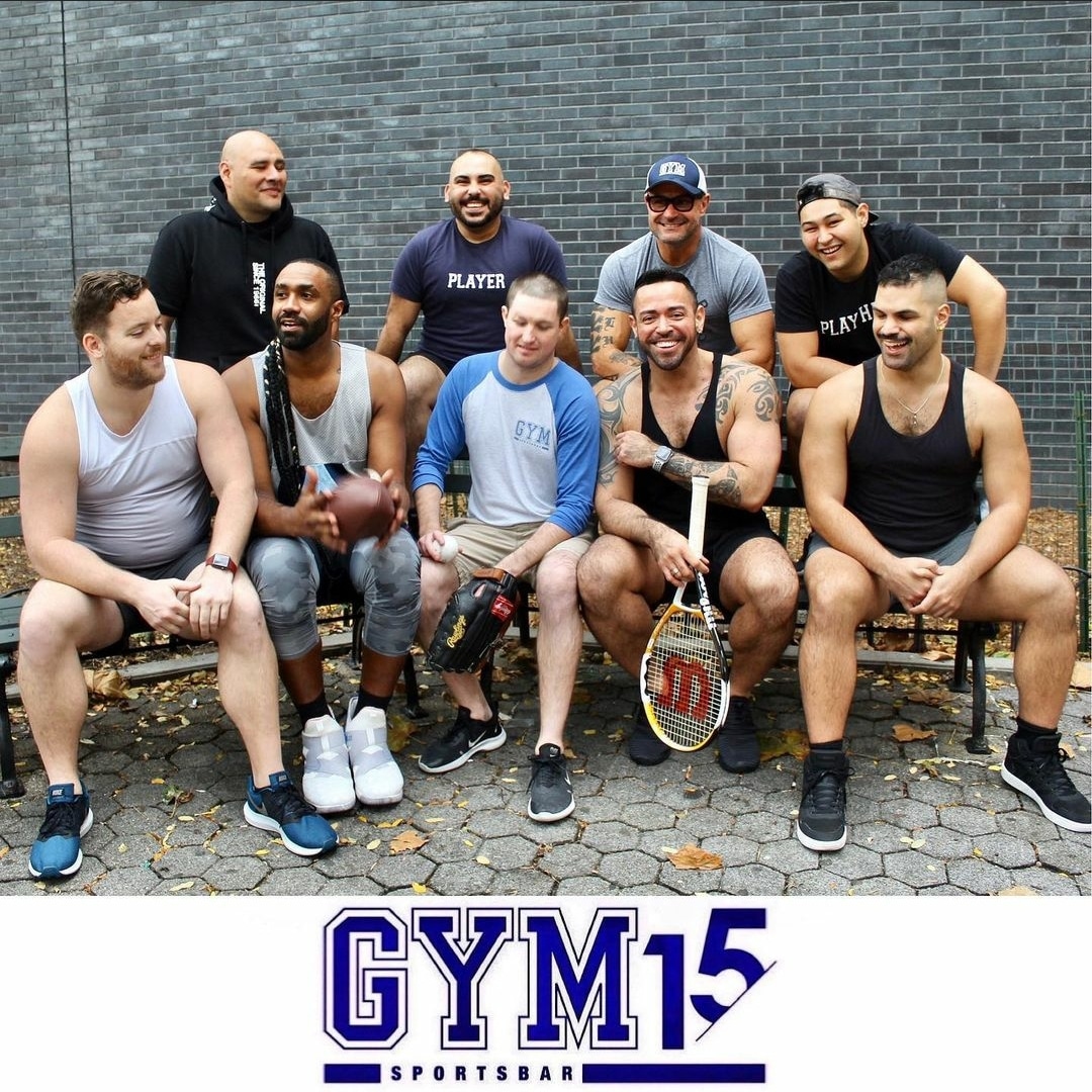 Gym sports bars is a fun gay bar in NY. 